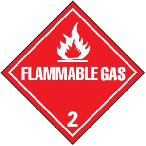 What is flammable gas